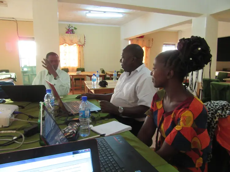 Consultant checking session